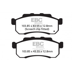 EBC Brzdové obložení Carbon TT FA476TT