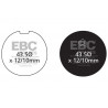 EBC Brzdové obložení Organic FA039