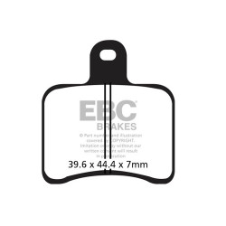 EBC Brzdové obložení Organic FA FA272