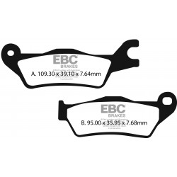 EBC Brzdové obložení Organic FA FA715