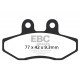 Brzdy EBC Moto EBC Brzdové obložení SFAC SFAC393 | race-shop.cz