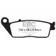 Brzdy EBC Moto EBC Brzdové obložení Semi-Sintered FA196V | race-shop.cz