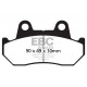 Brzdy EBC Moto EBC Brzdové obložení Semi-Sintered FA069/2V | race-shop.cz
