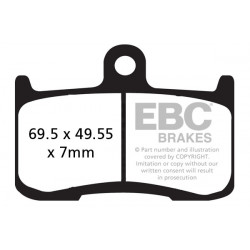 EBC Brzdové obložení Semi-Sintered FA347V