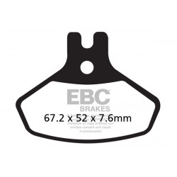 EBC Brzdové obložení Sintered FA468R