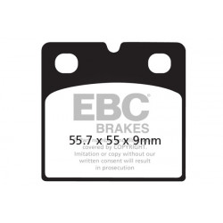 EBC Brzdové obložení Double-H Sintered FA018HH