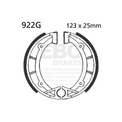 EBC Brzdové čelisti Grooved 922G