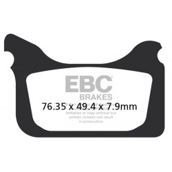 EBC Brzdové obložení MXS Off Road Race Sintered MXS405