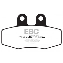 EBC Brzdové obložení R Series Sintered FA132R