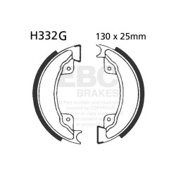 EBC Brzdové čelisti Grooved H332G