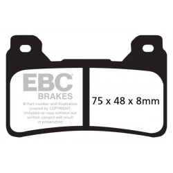 EBC Brzdové obložení Double-H Sintered FA390HH