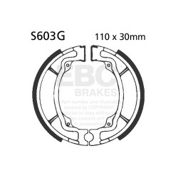 EBC Brzdové čelisti Grooved S603G