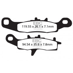 EBC Brzdové obložení Sintered FA258R
