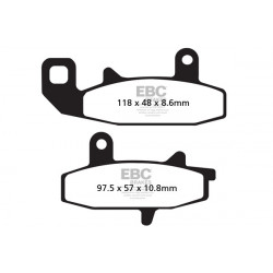 EBC Brzdové obložení R Series Sintered FA147R