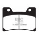 Brzdy EBC Moto EBC Brzdové obložení Double-H Sintered FA160HH | race-shop.cz