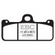 Brzdy EBC Moto EBC Brzdové obložení EPFA EPFA218HH | race-shop.cz