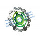 Brzdy EBC Moto EBC Brzdový kotouč Vee Series VR4022GRN | race-shop.cz