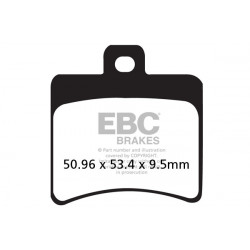 EBC Brzdové obložení Organic SFA298