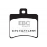 EBC Brzdové obložení Organic SFA298