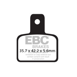EBC Brzdové obložení Organic FA FA495