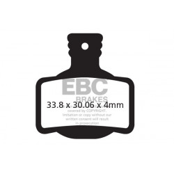 EBC Brzdové obložení Organic CFA619