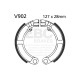 Brzdy EBC Moto EBC Brzdové čelisti Plain V902 | race-shop.cz