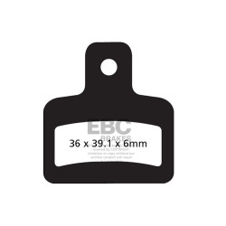 EBC Brzdové obložení Organic FA FA471