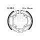 Brzdy EBC Moto EBC Brzdové čelisti Plain H334 | race-shop.cz