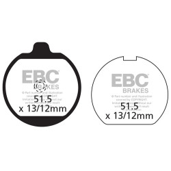 EBC Brzdové obložení Organic FA FA037
