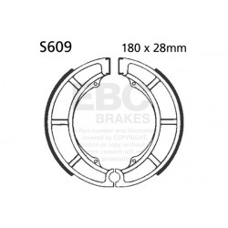 EBC Sada brzdové čeľuste Organic S609