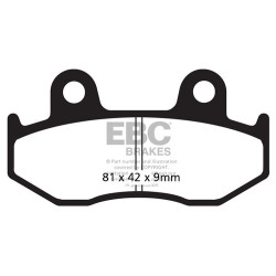 EBC Brzdové obložení Carbon TT FA323TT