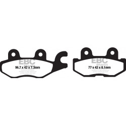EBC Brzdové obložení Organic FA674TT