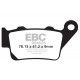 Brzdy EBC Moto EBC Brzdové obložení SFA Scooter Organic SFA213 | race-shop.cz