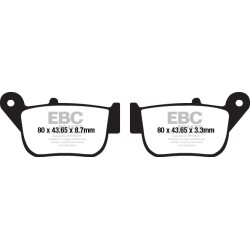 EBC Brzdové obložení Organic SFA678