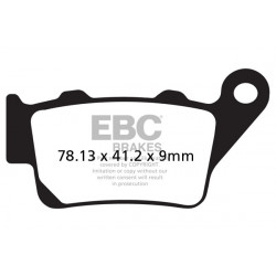EBC Brzdové obložení R Series Sintered FA208R