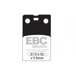 EBC Brzdové obložení FA099R