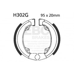 EBC Brzdové čelisti Grooved H302G