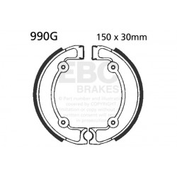 EBC Brzdové čelisti Grooved 990G