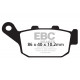 Brzdy EBC Moto EBC Brzdové obložení FA140HH | race-shop.cz
