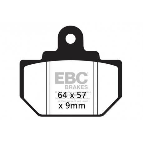 Brzdy EBC Moto EBC Brzdové obložení FA111R | race-shop.cz