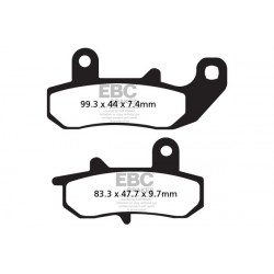 EBC Brzdové obložení R Series Sintered FA157R