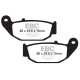 Brzdy EBC Moto EBC Brzdové obložení R Series Sintered FA629R | race-shop.cz