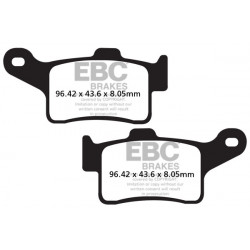 EBC Brzdové obložení Double-H Sintered FA631HH