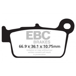 EBC Brzdové obložení MXS367