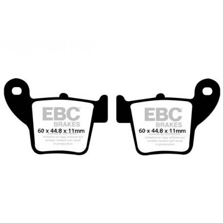Brzdy EBC Moto EBC Brzdové obložení MXS346 | race-shop.cz
