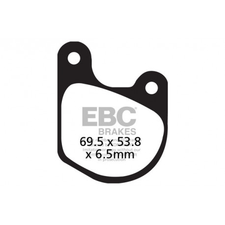 Brzdy EBC Moto EBC Brzdové obložení FA071V | race-shop.cz