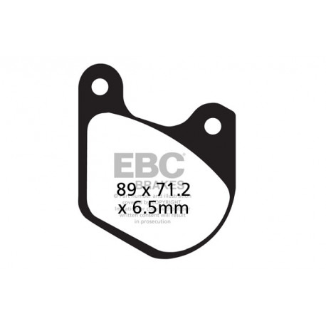 Brzdy EBC Moto EBC Brzdové obložení FA072V | race-shop.cz