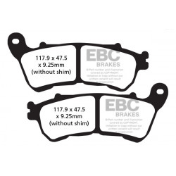 EBC Brzdové obložení Double-H Sintered FA640HH