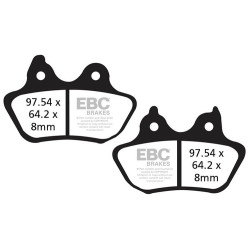 EBC Brzdové obložení Organic FA FA434