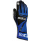 Rukavice Kartingové rukavice Sparco RUSH (vnitřní šití), modrá | race-shop.cz